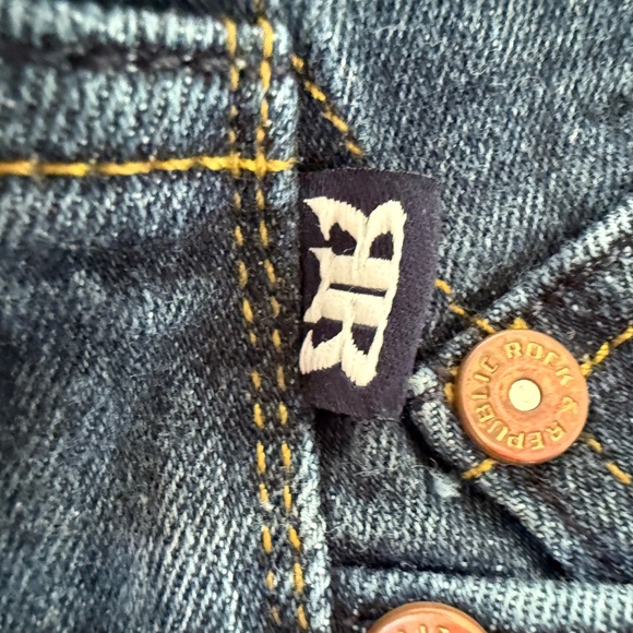 Fabulous Y2K Rock & Republic Low Rise Dark Wash Jeans - Picture 6 of 10